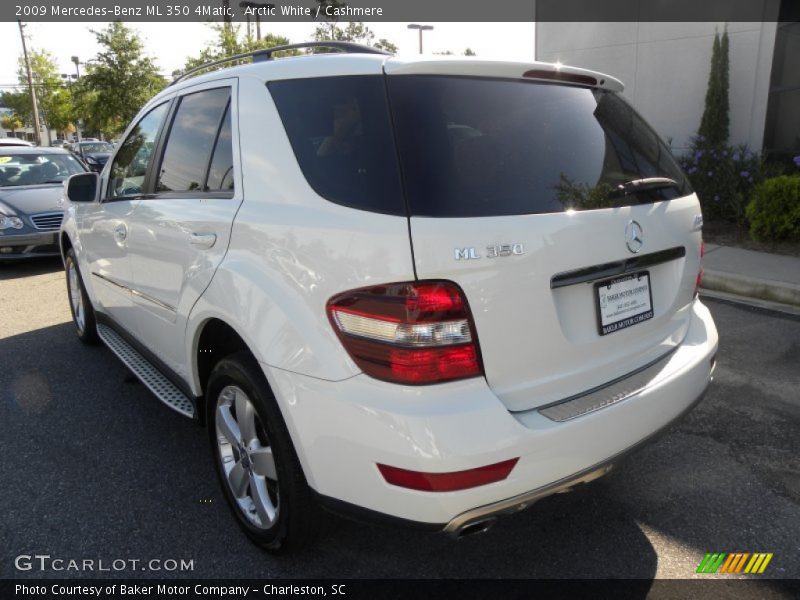 Arctic White / Cashmere 2009 Mercedes-Benz ML 350 4Matic