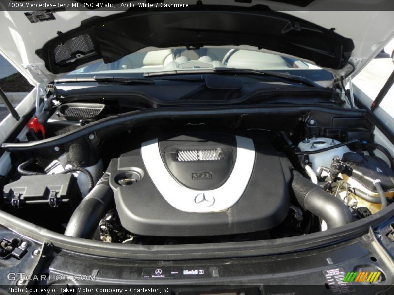 Arctic White / Cashmere 2009 Mercedes-Benz ML 350 4Matic