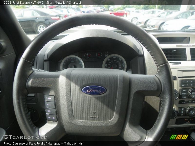 Silver Metallic / Charcoal 2008 Ford Escape XLT 4WD