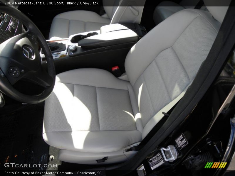 Black / Grey/Black 2009 Mercedes-Benz C 300 Sport