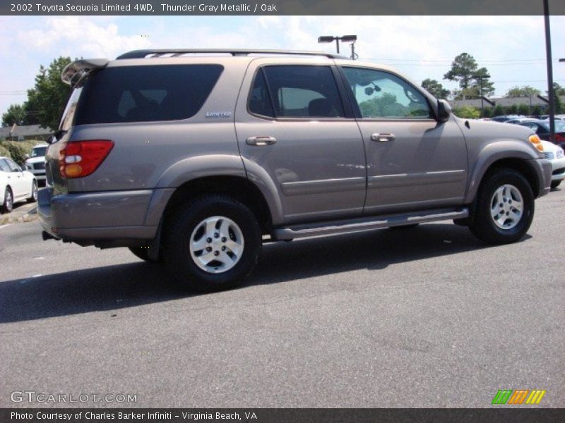 Thunder Gray Metallic / Oak 2002 Toyota Sequoia Limited 4WD