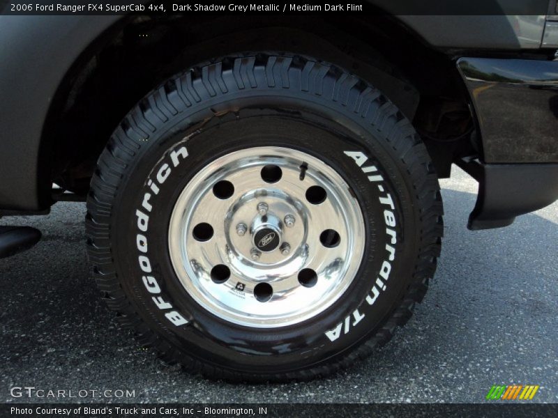Dark Shadow Grey Metallic / Medium Dark Flint 2006 Ford Ranger FX4 SuperCab 4x4