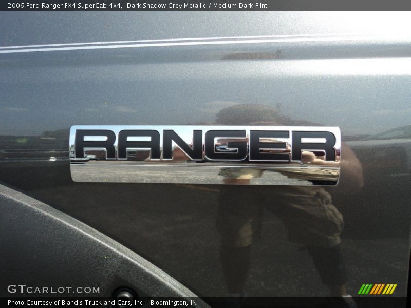 Dark Shadow Grey Metallic / Medium Dark Flint 2006 Ford Ranger FX4 SuperCab 4x4