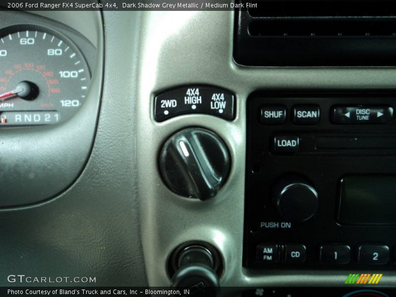 Dark Shadow Grey Metallic / Medium Dark Flint 2006 Ford Ranger FX4 SuperCab 4x4