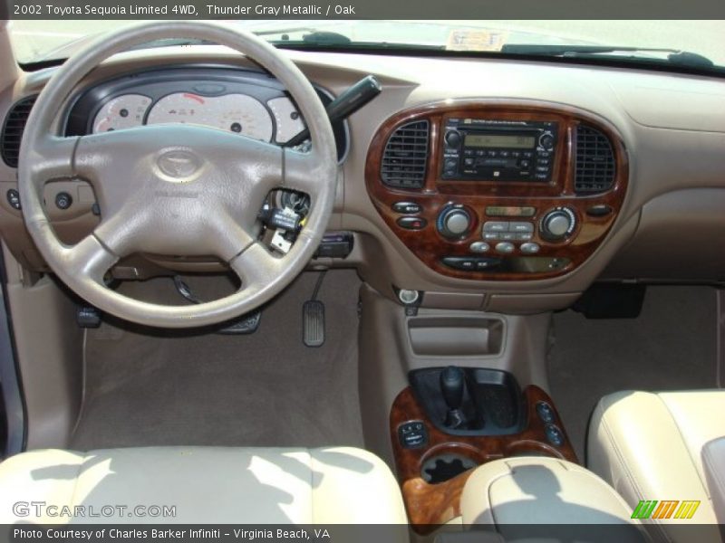 Thunder Gray Metallic / Oak 2002 Toyota Sequoia Limited 4WD