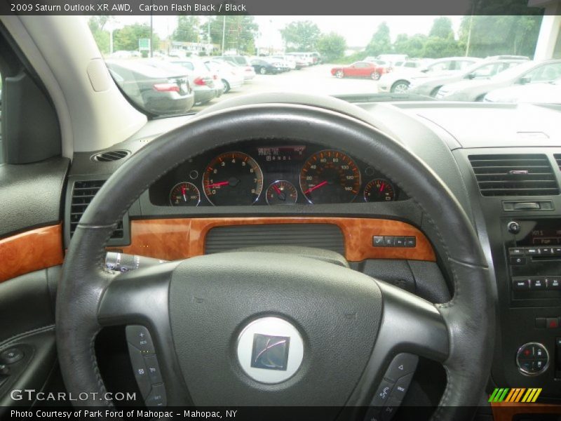 Carbon Flash Black / Black 2009 Saturn Outlook XR AWD