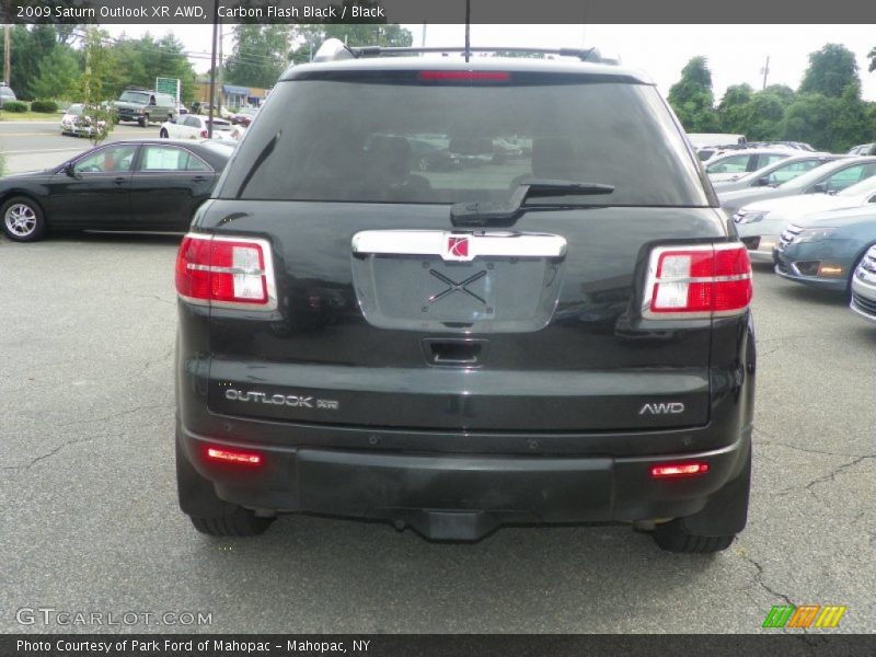 Carbon Flash Black / Black 2009 Saturn Outlook XR AWD