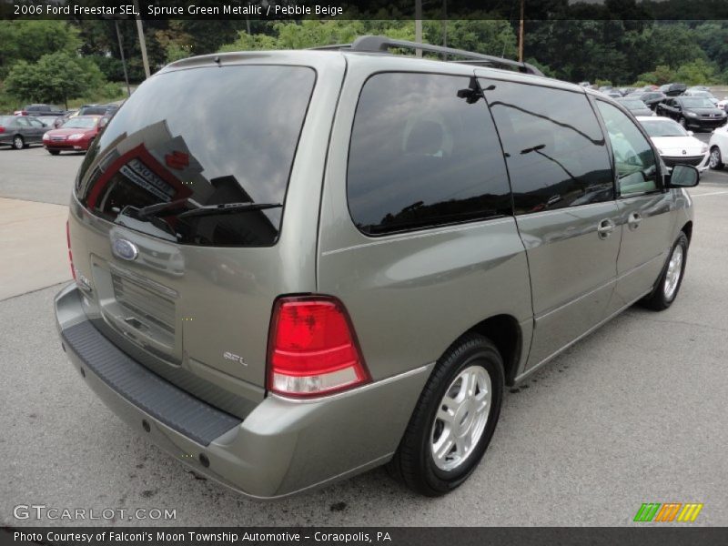 Spruce Green Metallic / Pebble Beige 2006 Ford Freestar SEL
