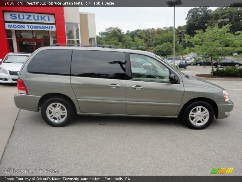 Spruce Green Metallic / Pebble Beige 2006 Ford Freestar SEL