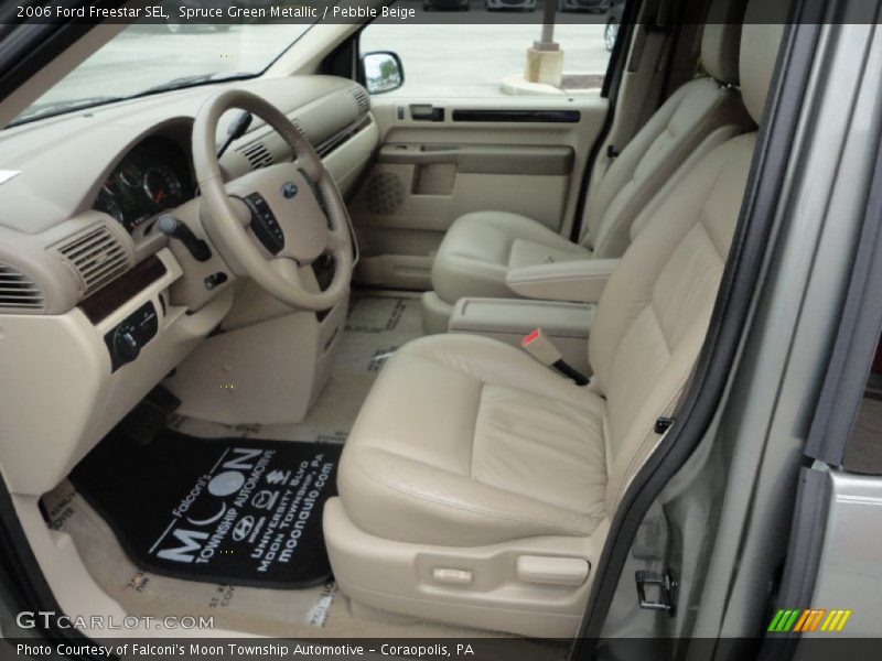 Spruce Green Metallic / Pebble Beige 2006 Ford Freestar SEL