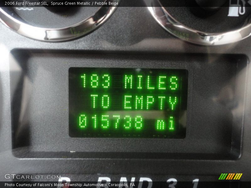 Spruce Green Metallic / Pebble Beige 2006 Ford Freestar SEL