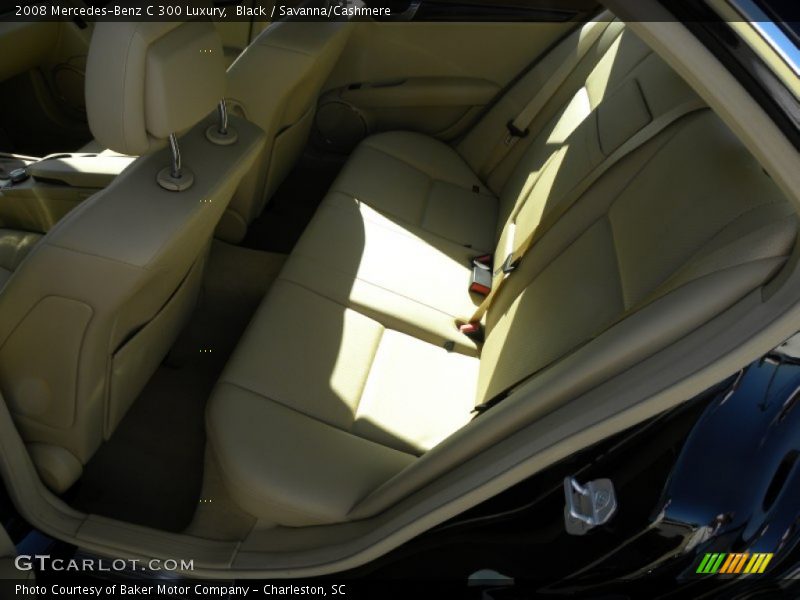 Black / Savanna/Cashmere 2008 Mercedes-Benz C 300 Luxury