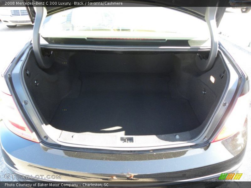 Black / Savanna/Cashmere 2008 Mercedes-Benz C 300 Luxury