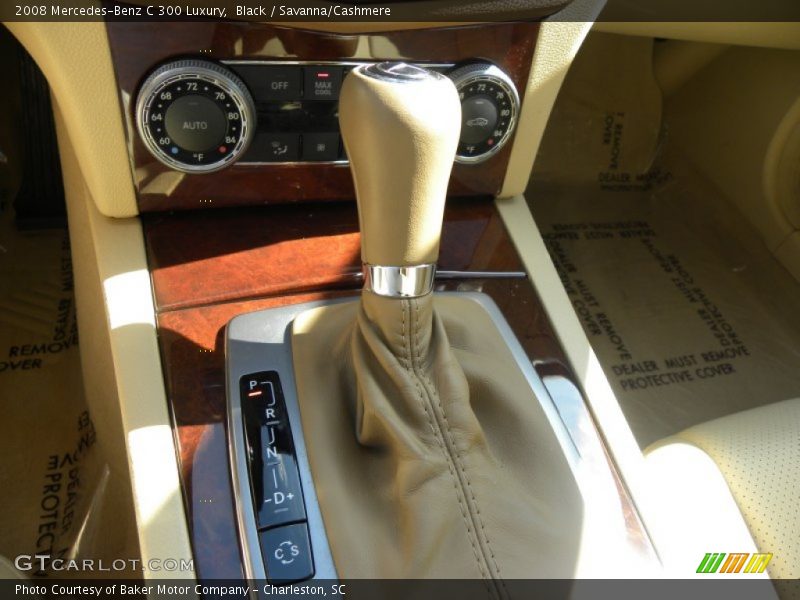 Black / Savanna/Cashmere 2008 Mercedes-Benz C 300 Luxury