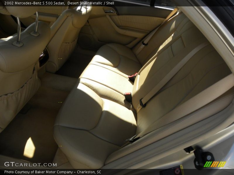 Desert Silver Metallic / Shell 2002 Mercedes-Benz S 500 Sedan