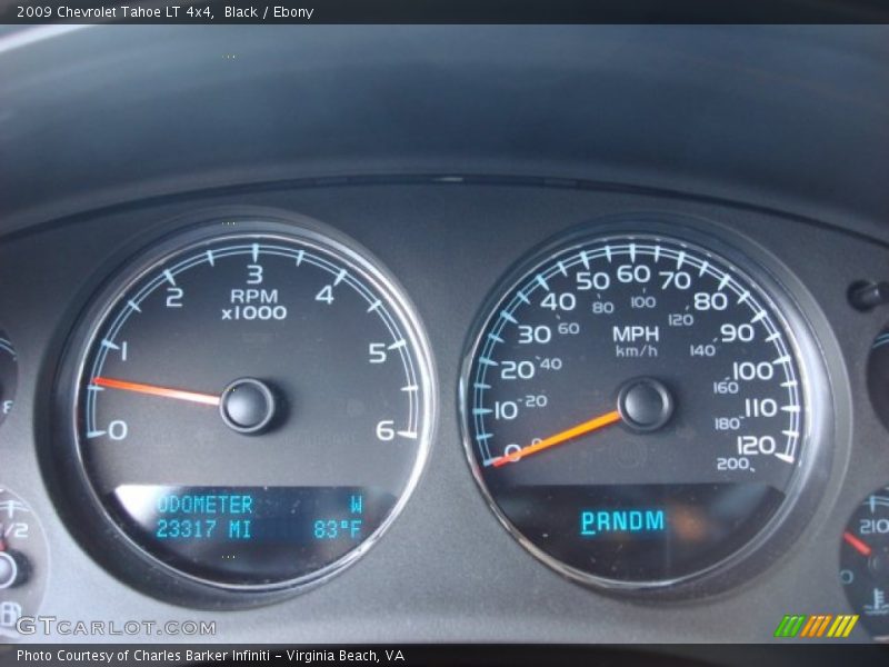 Black / Ebony 2009 Chevrolet Tahoe LT 4x4