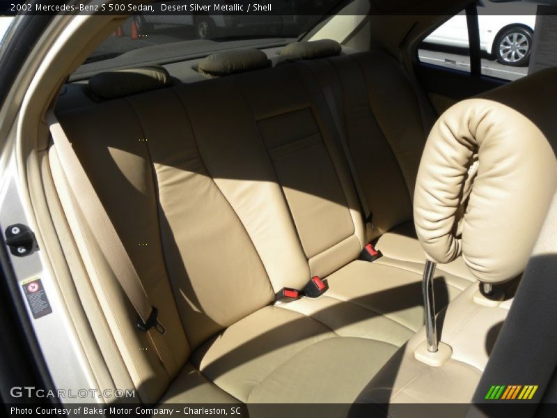 Desert Silver Metallic / Shell 2002 Mercedes-Benz S 500 Sedan