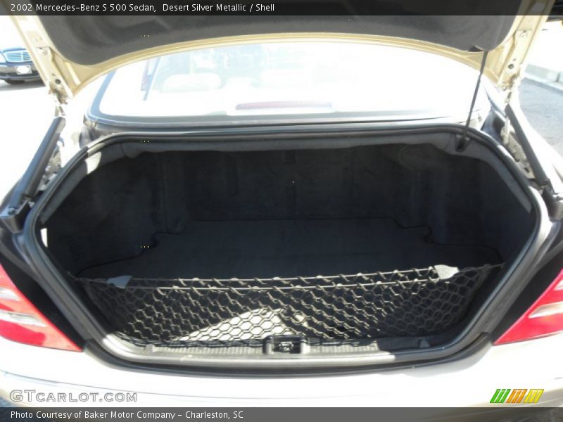 Desert Silver Metallic / Shell 2002 Mercedes-Benz S 500 Sedan