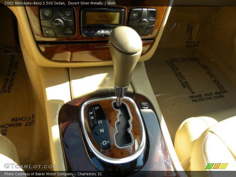 Desert Silver Metallic / Shell 2002 Mercedes-Benz S 500 Sedan