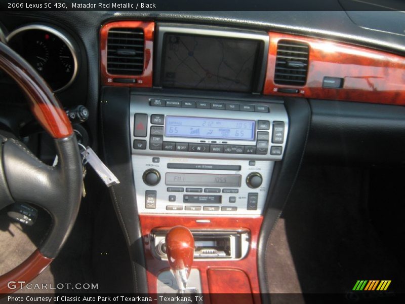 Matador Red Metallic / Black 2006 Lexus SC 430