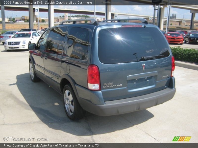 Stealth Gray Metallic / Cashmere 2006 Pontiac Montana SV6