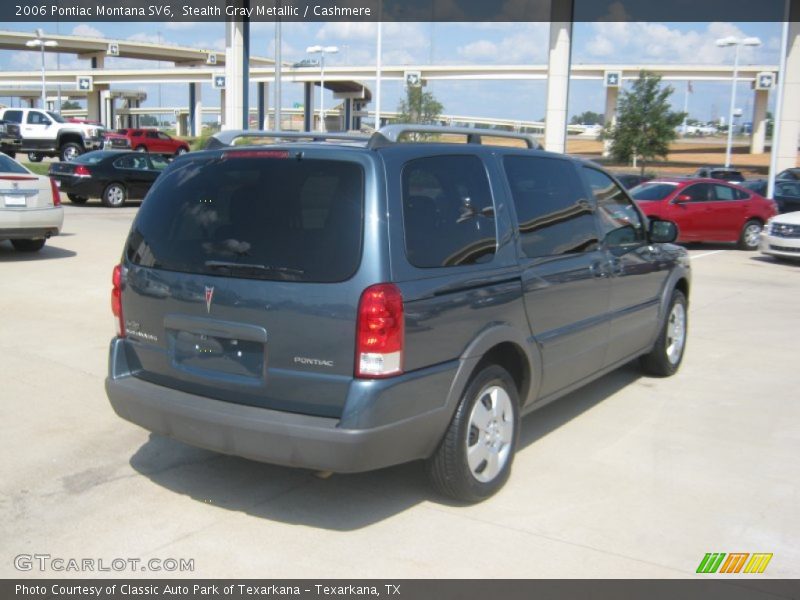 Stealth Gray Metallic / Cashmere 2006 Pontiac Montana SV6