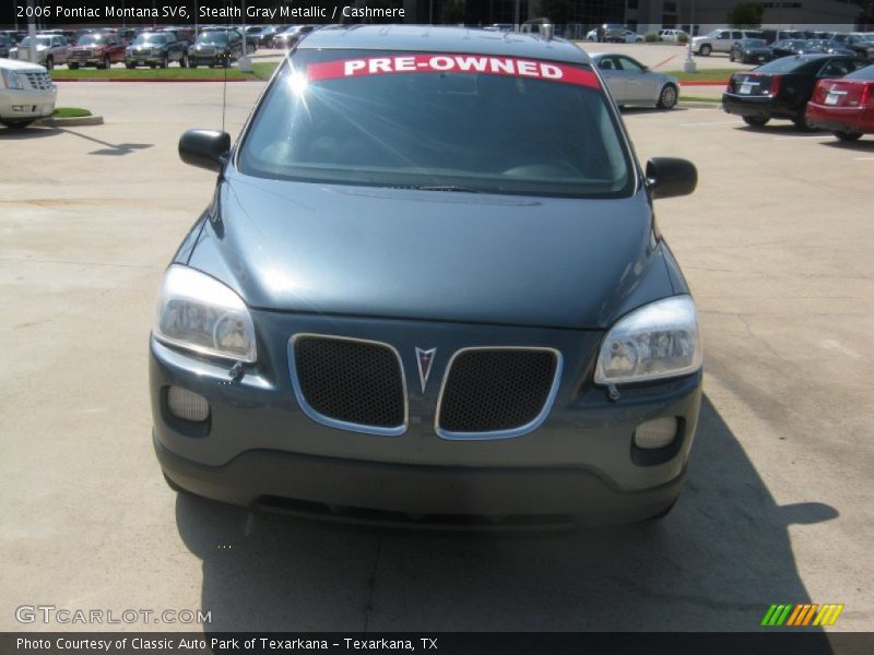 Stealth Gray Metallic / Cashmere 2006 Pontiac Montana SV6