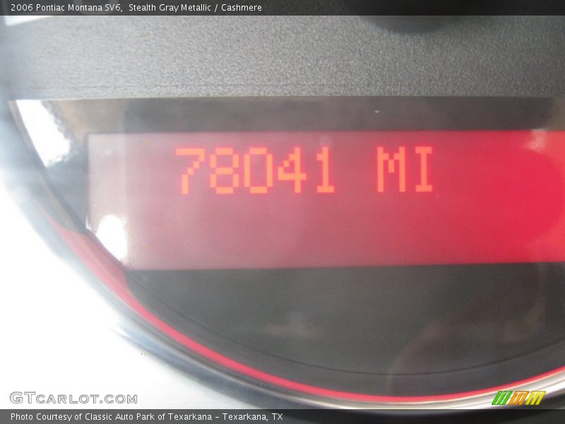 Stealth Gray Metallic / Cashmere 2006 Pontiac Montana SV6