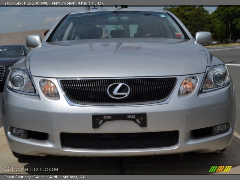 Mercury Silver Metallic / Black 2006 Lexus GS 300 AWD