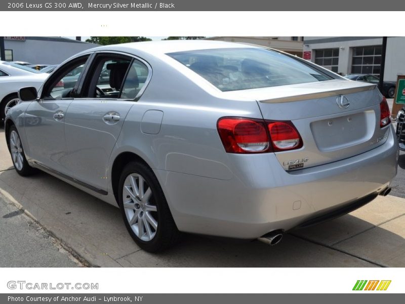 Mercury Silver Metallic / Black 2006 Lexus GS 300 AWD
