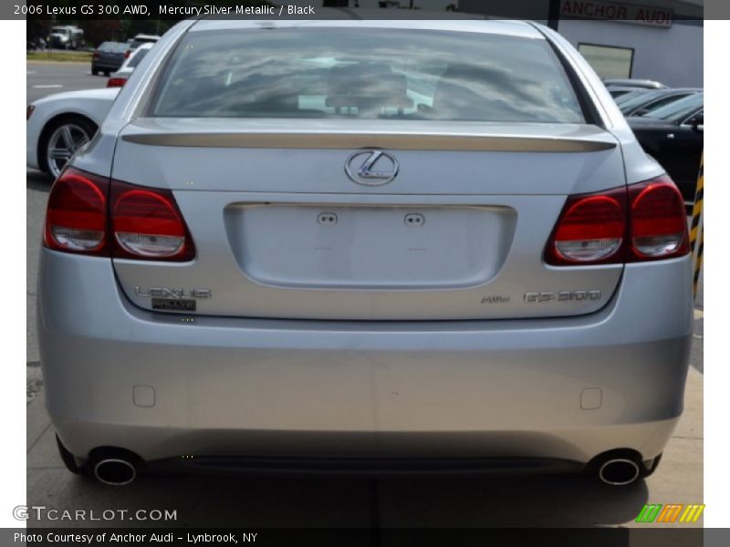Mercury Silver Metallic / Black 2006 Lexus GS 300 AWD