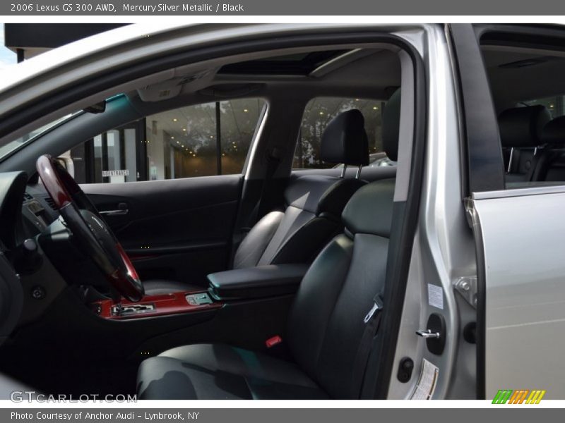 Mercury Silver Metallic / Black 2006 Lexus GS 300 AWD