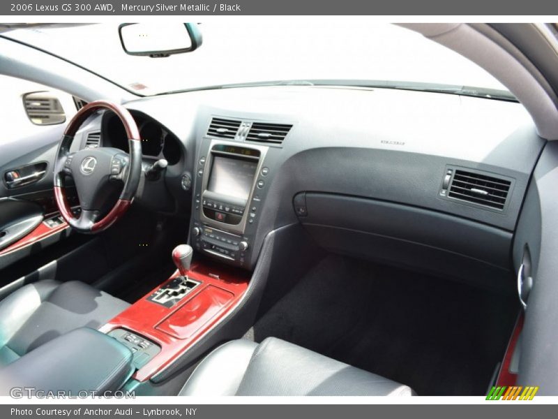 Mercury Silver Metallic / Black 2006 Lexus GS 300 AWD