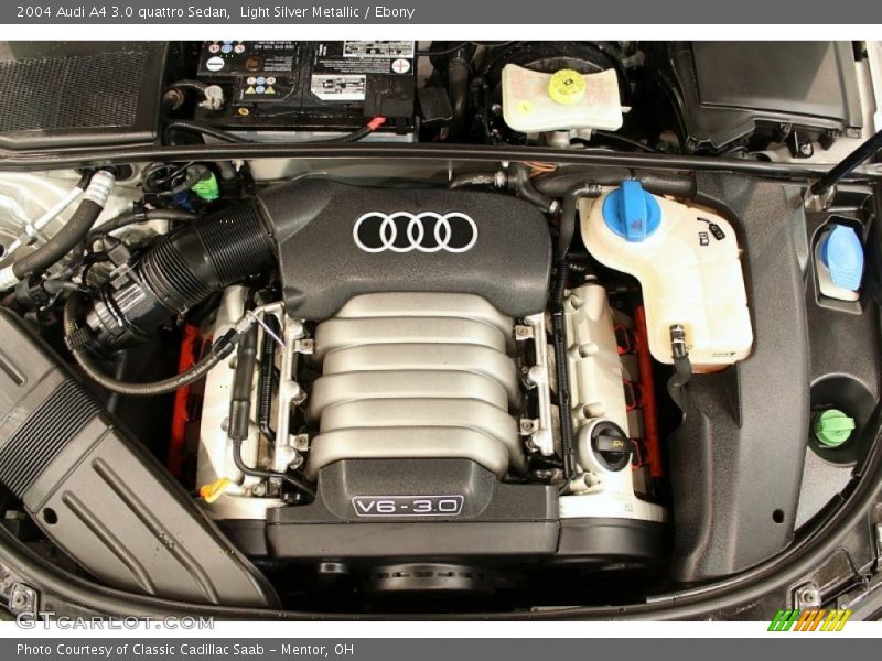  2004 A4 3.0 quattro Sedan Engine - 3.0 Liter DOHC 30-Valve V6