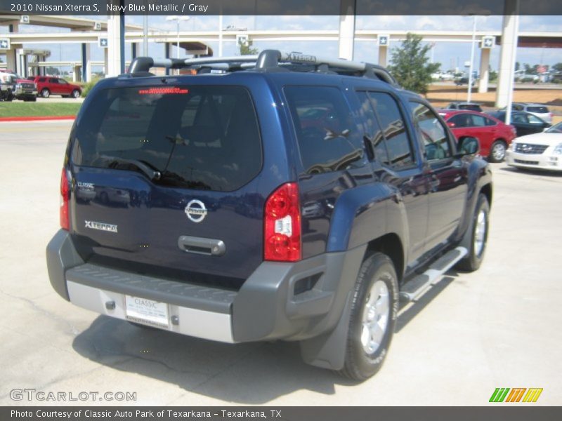 Navy Blue Metallic / Gray 2010 Nissan Xterra S