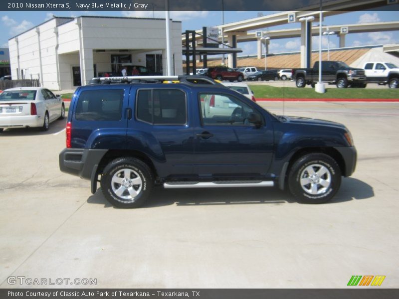 Navy Blue Metallic / Gray 2010 Nissan Xterra S