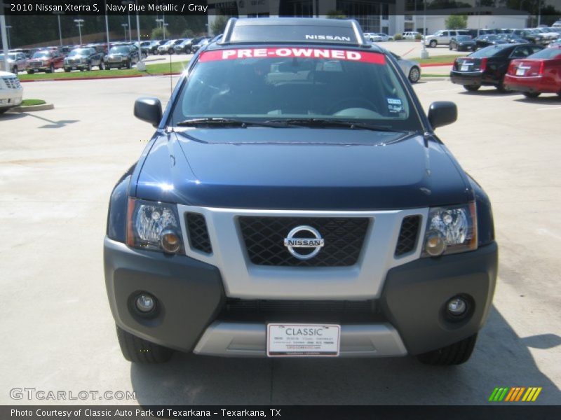 Navy Blue Metallic / Gray 2010 Nissan Xterra S