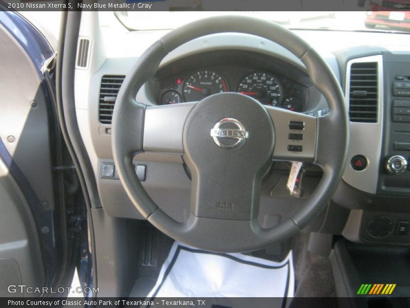 Navy Blue Metallic / Gray 2010 Nissan Xterra S