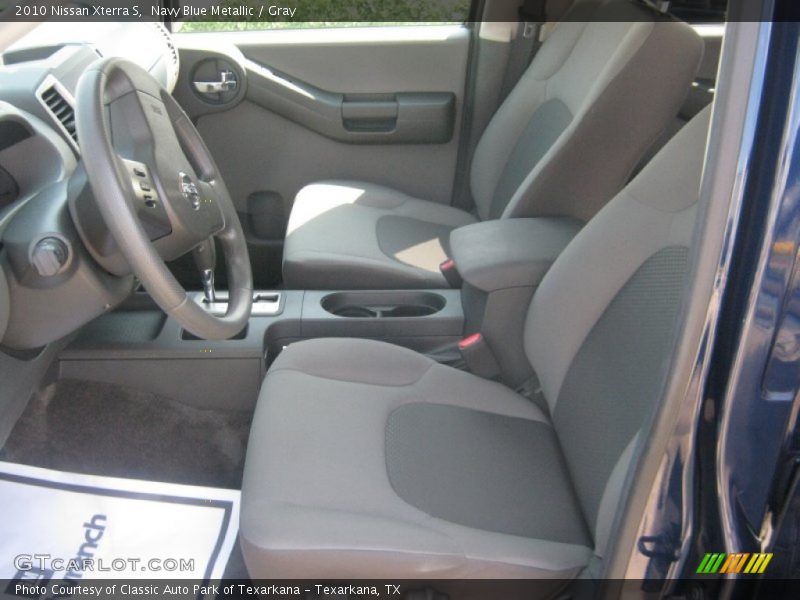 Navy Blue Metallic / Gray 2010 Nissan Xterra S