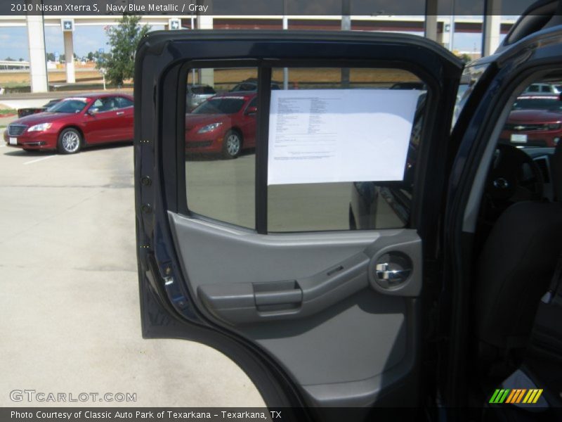 Navy Blue Metallic / Gray 2010 Nissan Xterra S