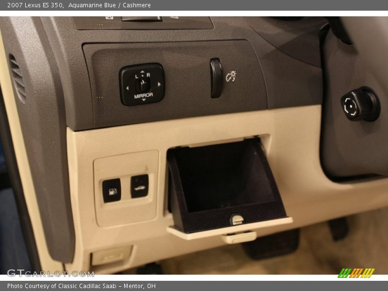 Aquamarine Blue / Cashmere 2007 Lexus ES 350