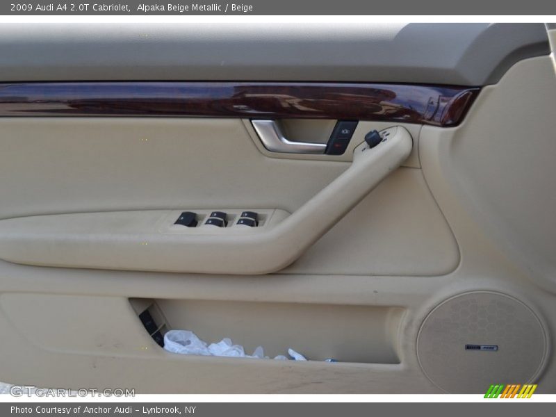 Alpaka Beige Metallic / Beige 2009 Audi A4 2.0T Cabriolet