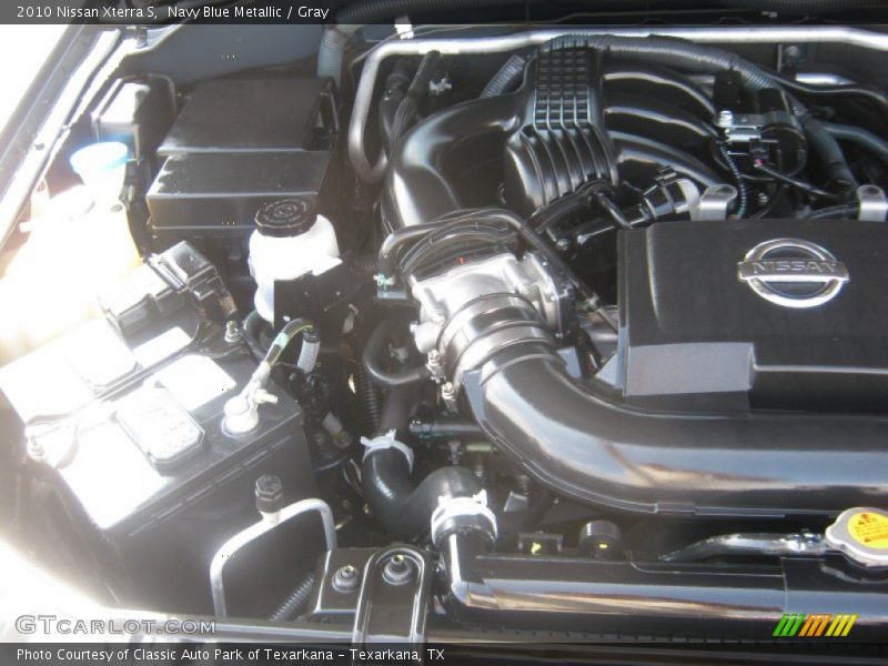 Navy Blue Metallic / Gray 2010 Nissan Xterra S