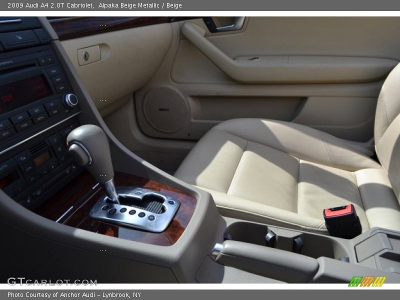 Alpaka Beige Metallic / Beige 2009 Audi A4 2.0T Cabriolet