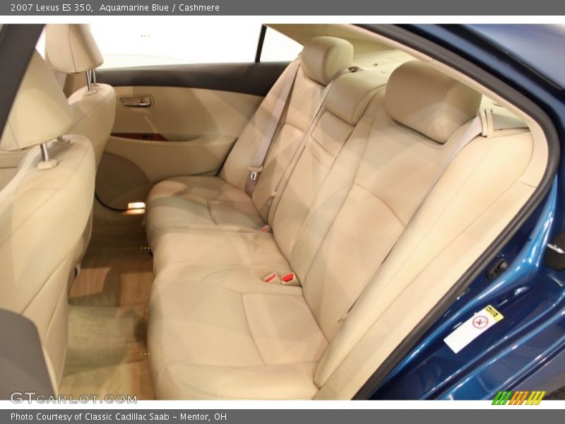 Aquamarine Blue / Cashmere 2007 Lexus ES 350