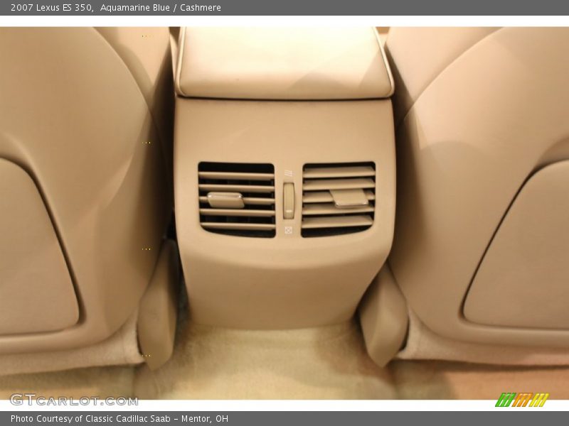 Aquamarine Blue / Cashmere 2007 Lexus ES 350