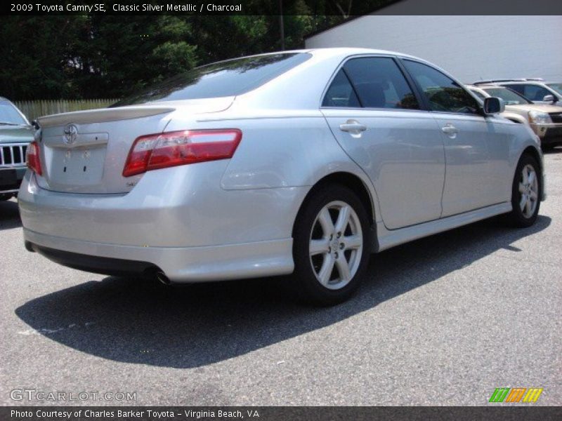 Classic Silver Metallic / Charcoal 2009 Toyota Camry SE