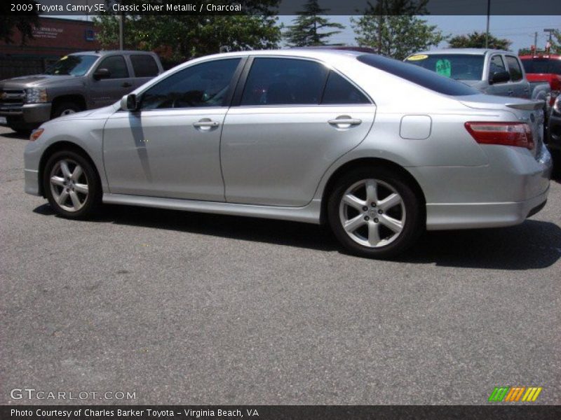 Classic Silver Metallic / Charcoal 2009 Toyota Camry SE