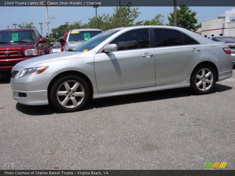 Classic Silver Metallic / Charcoal 2009 Toyota Camry SE