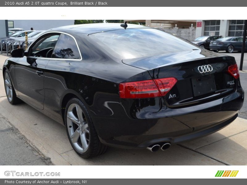 Brilliant Black / Black 2010 Audi A5 2.0T quattro Coupe